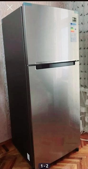 Iki qapılı soyuducu, üst kamera dondurucu - Rəng: inox (paslanmayan