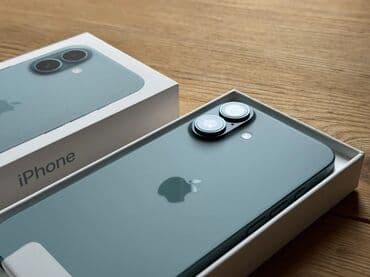 nokia 6100 mobile: IPhone 16, 128 GB, Yaşıl, Face ID — 6