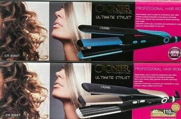 Utu ve Vafli fen Saç düzləndiricisi Cronier CR-8089T, müasir bir