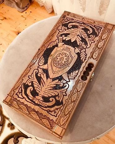 nərd daşı: Əl işidi qoz agacinan yigilib — 4