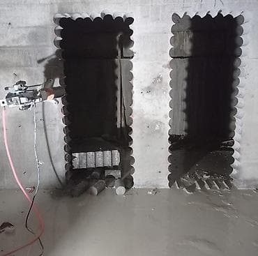 islenmis plastik qapi: Beton kəsmə xidməti - Divar, döşəmə və tavanlarda dəqiq və səliqəli — 1