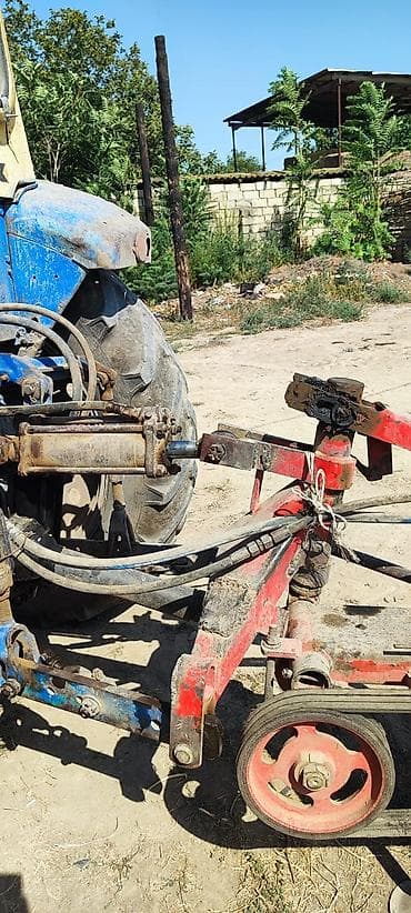 yeni teker kreditle type 1: İki barabanlı otbiçən (traktora qoşulan) - Konstruksiya: arxa asqıya — 2