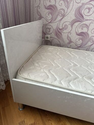 tek neferlik yataq desti olculeri: Təknəfərlik çarpayı, Bazasız, Matras ilə, Siyirməsiz — 2