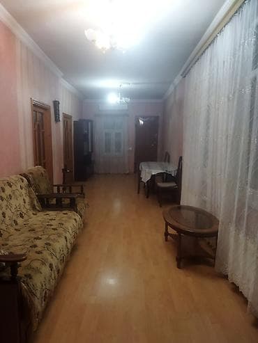 3 otaqlı mənzil – mebel və məişət texnikası ilə birlikdə.Normal ailəli