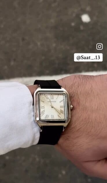 Kabellər: Qol saatı, Cartier, rəng - Yaşıl — 2