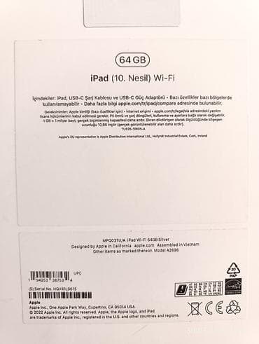 Apple iPad: Б/у Apple iPad 10 (2022), 10,9", 64 ГБ, Самовывоз — 3