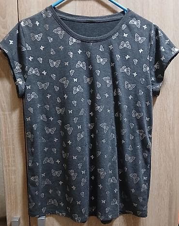 Jiletlər: Qadın köynəyi – qara-boz rəngdə, gümüşü kəpənək naxışları ilə - — 5