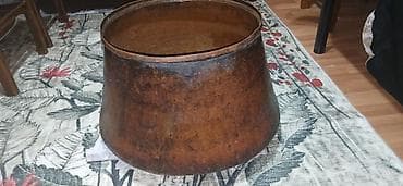 Qab-qacaq və mətbəx ləvazimatları: Böyük ölçülü mis qazan/kazan Qedmi Mis Qazan As pisirmek ucun 50 — 2