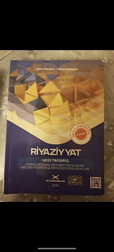 Gördüyünüz kitablar abituriyentlik illərimdə mən tərəfindən istifadə — 3