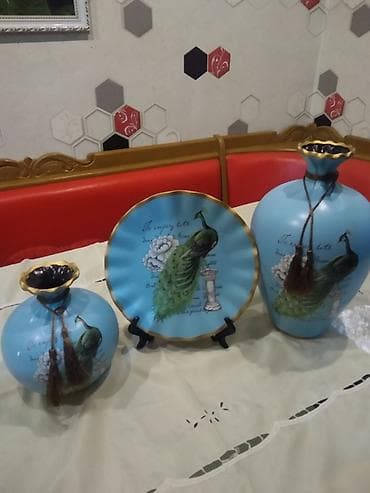Digər ev dekoru: Vaza dəsti, Keramika — 2