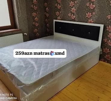 masinli kravat: İkinəfərlik, Bazasız, Ödənişli matras, Siyirməsiz, MDF — 7
