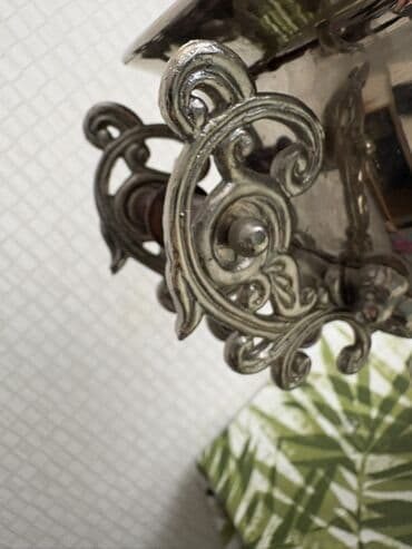 купить бу самовар на дровах: Klassik rus samovarı – dekorativ naxışlı metal gövdə və möhkəm ayaqlıq — 4