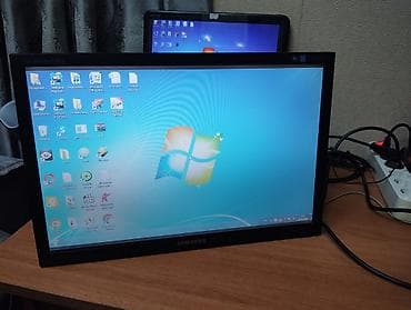 Skanerlər: LCD Monitor Samsung Model: E1920NW 19-düym ekrandır. Əla işləyir — 4