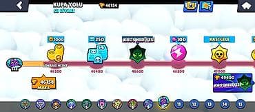Brawl Stars hesabı – yüksək kubok və prestijlə dolu - Kupa yolu — 10