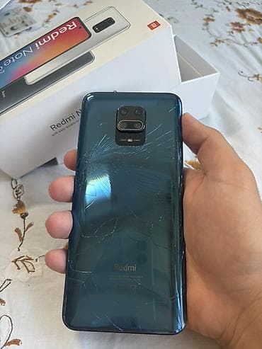 infinix note 40 pro plus: Redmi Note 9 Pro, 64 GB, rəng - Mavi, Qırıq — 6