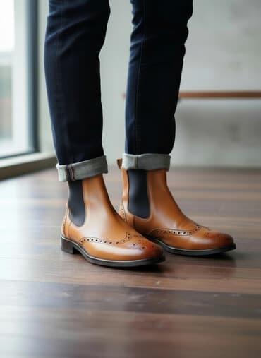 rezin çəkmələr: Qısaboğaz, Charles&Keith, Ölçü: 37, rəng - Narıncı, Yeni — 1