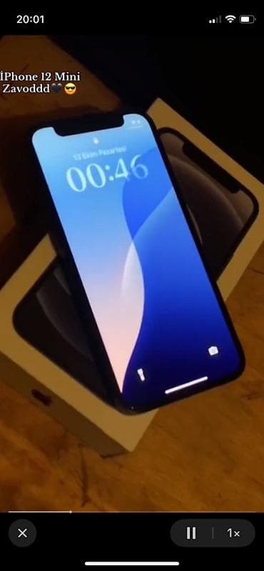 IPhone 12 mini, Qara, Face ID