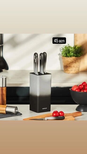 набор ножей zepter: Karaca bicaq desti
yeni
qutuda — 4