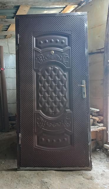 Mənzil üçün İşlənmiş Giriş qapısı 100x210 sm Glazok ilə, Ödənişli quraşdırma, Ödənişli çatdırılma