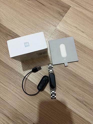 Бытовая техника: Смарт браслеты, Xiaomi, цвет - Серебристый — 1