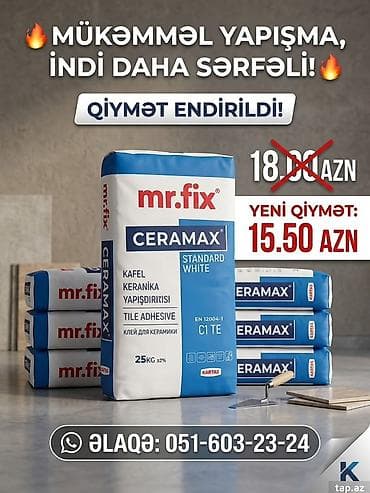 cem tavalar: Norm Sement, A-klass, Kredit yoxdur, Ödənişli çatdırılma — 3