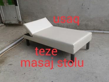 Usaq masaj stolu teze tam mohkem yumsaq ve her reng kojalardan ve her