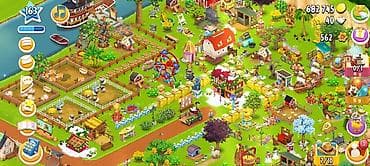 Видеоигры и приставки: Hay Day hesabı – yüksək səviyyəli, tam inkişaf etmiş ferma Id — 1