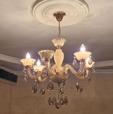 Opel: Çılçıraq, 6 lampa, Şüşə — 1