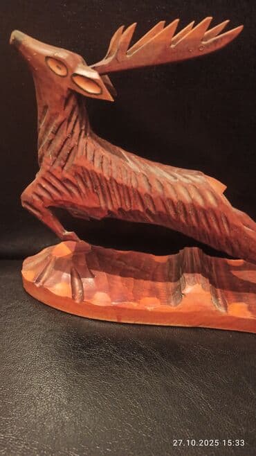 kecibuynuzu behmezi kisiler ucun: Fiqur, Taxta, rəng - Qəhvəyi — 6