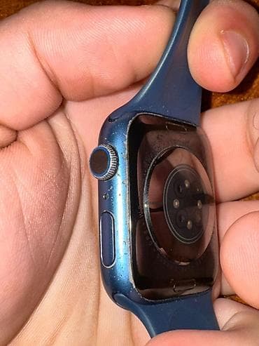 apple watch stainless: Smart saat, Apple, Sensor ekran, rəng - Mavi — 2