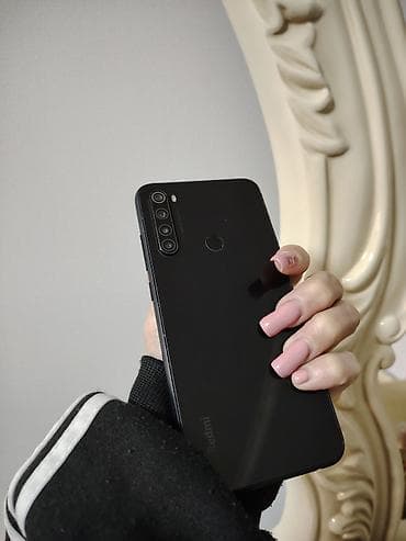 Redmi Note 8, 64 GB, rəng - Qara, Sensor, Barmaq izi, İki sim kartlı