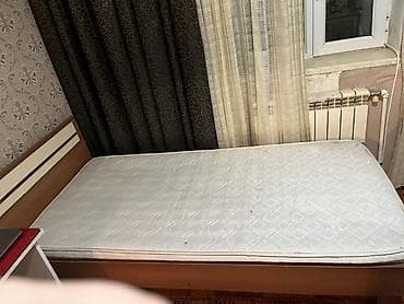 Təknəfərlik çarpayı, Matras ilə, Siyirməsiz