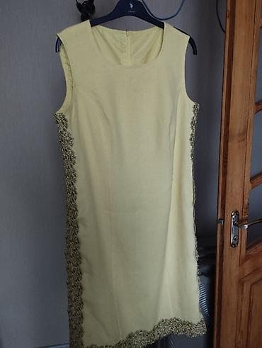 koja donlar: Платья разных моделей Жёлтое,Салатовое и Черный с тигровым принтом по — 4