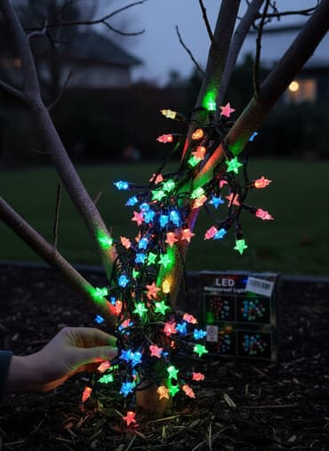 LED Waterproof Light dekorativ işıqlar - LED çilçıraq qirlyandası