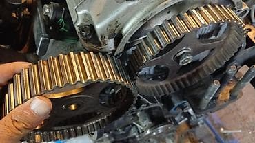 mini moto: Mühərrik üçün dişli kasnak və ön yağ nasosu/qapaq hissəsi ilə bağlı — 7