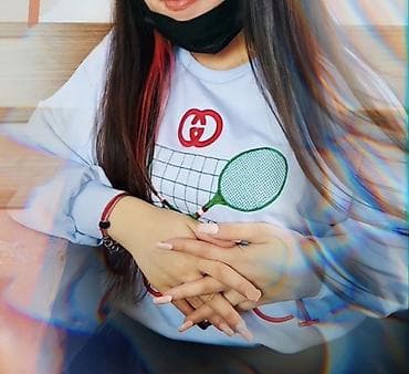 off white duks: Rahat, sərbəst kəsim; uzunqol; yumşaq parça. Gündəlik geyim tərzi üçün — 1