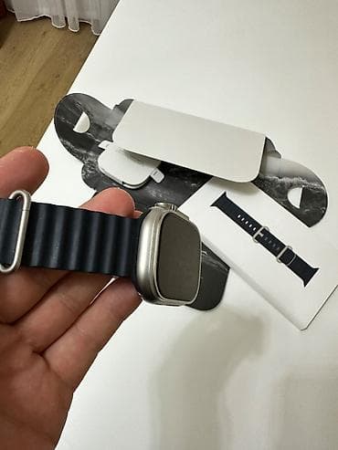 katv1 smart: İşlənmiş, Smart saat, Apple, Sim kart, rəng - Qara — 2