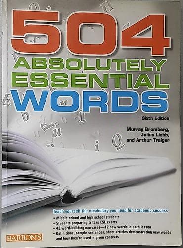 Məhsul: 504 Absolutely Essential Words (Sixth Edition) – Barron’s — 1