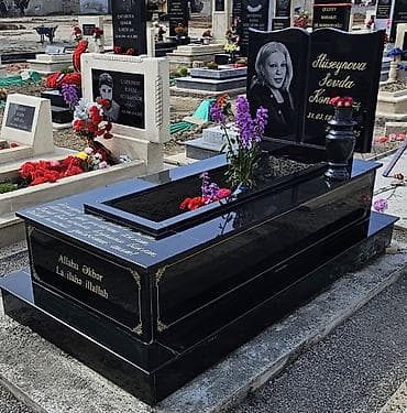 hasar: Qəbirüstü abidə və məzar kompleksi hazırlanması xidməti - Qranit və — 9