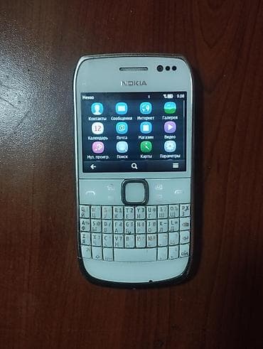 Nokia E6, 64 GB, rəng - Ağ, Sensor