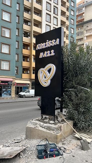 Moyka avadanlığı: Fasad üçün işıqlı/işıqsız həcmi hərflər və reklam lövhələri — 7