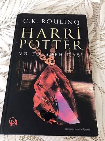 Kitablar və jurnallar: Məhsul: Kitab – “Harri Potter və Fəlsəfə Daşı” Müəllif: C.K. Roulinq — 2