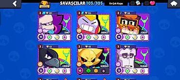 puding it: Brawl Stars hesabı – yüksək səviyyəli, tam dolu profil - Kupa yolu — 5
