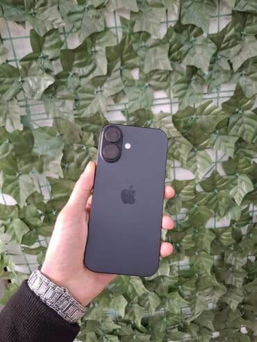 ТВ и видео: IPhone 16, Черный, Face ID — 2