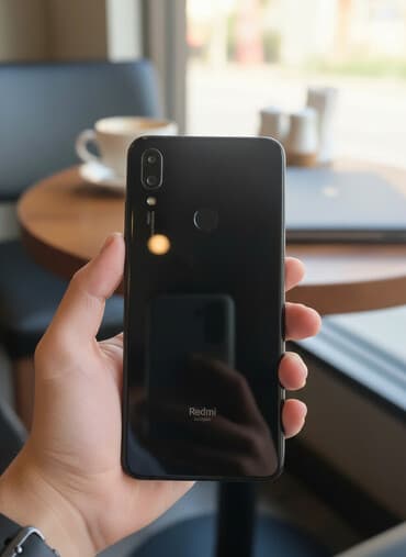 Redmi Note 7, 64 GB, rəng - Qara, Barmaq izi