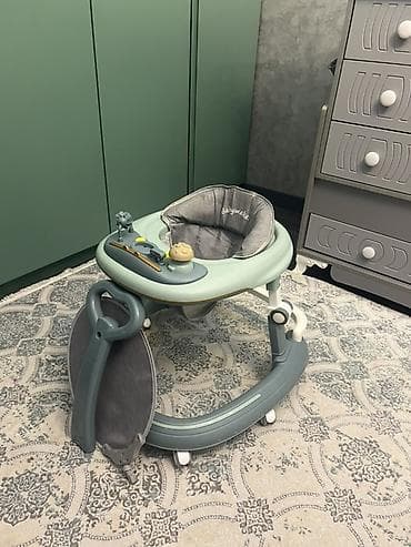 Слуховые аппараты: Uşaq gəzdirici/walker – çoxfunksiyalı model - Rəng: Açıq yaşıl və boz — 3
