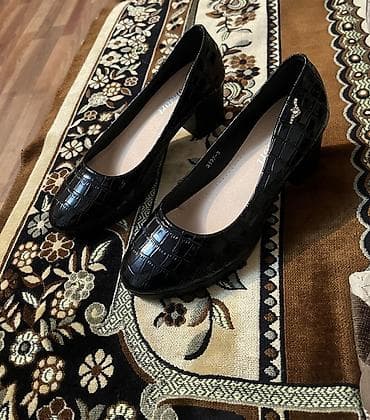 Tuflilər, Ölçü: 37, rəng - Qara, Yeni