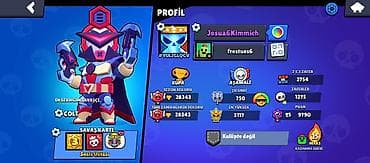İçkilər: Brawl Stars hesabı – profil məlumatları - Ad: Josua6Kimmich (ID — 1