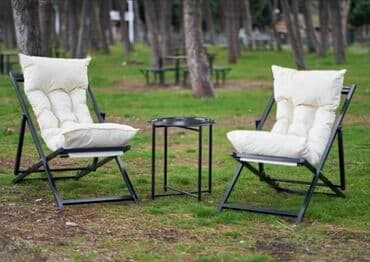 bitki toxumlarinin satisi: Şezlonq. Bağ, balkon üçün şezlonq dəsti. Qiyməti - 1 ədəd şezlonq — 9