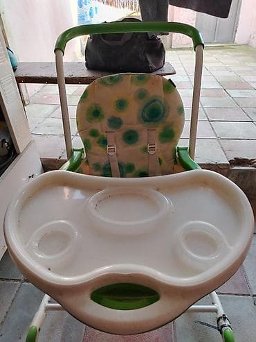 usaq yemek masalari: İkinci əl Uşaq yemək stolu və oturacağı

- Rəng: ağ-yaşıl — 2